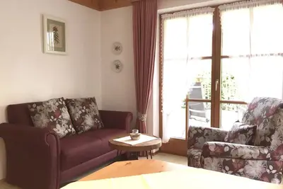 Image de (3) FeWo Alpenrose, Zwei-Raum-Wohnung, ca. 36 qm, mit Terrasse