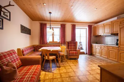 Image de Ferienwohnung Nr. 2, 1-2 Personen, 35 qm, Dusche/Wc, Balkon, Tv, W-Lan, 1 Schlafzimmer, Zusatzliege, Obergeschoss, Ostseite