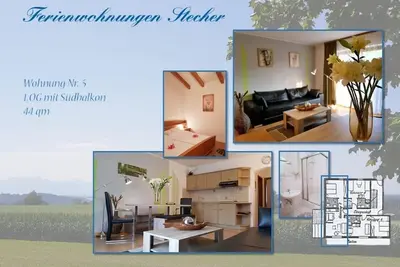 Image de Feriewohnung, 44 qm Obergeschoss, 1 separates Schlafzimmer