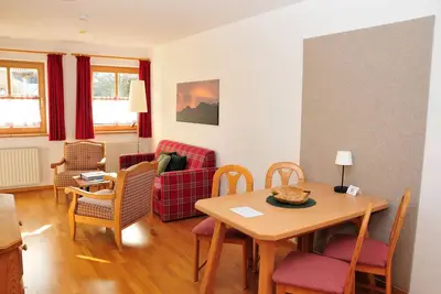 Image de Ferienwohnung Kranzhorn, 2 bis 3 Personen, 1 separates Schlafzimmer, 1. Og, Südbalkon