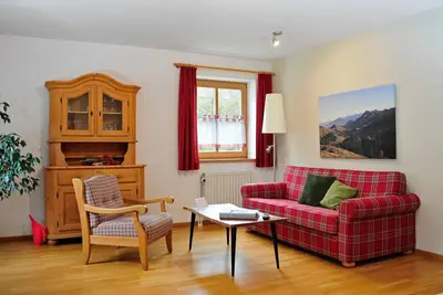 Image de Ferienwohnung Auerberg, bis 4 Personen, 1 seperates Schlafzimmer, Erdgeschoß, Südterrasse