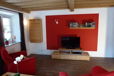 Image de Angelas Ferienwohnung Haus Irlinger, 110 qm, zwei separate Schlafzimmer, mit Balkon