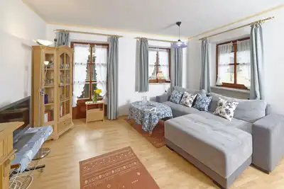 Image de Ferienwohnung° Iv im Nebenhaus, 65 qm mit extra Schlafzimmer, Südbalkon°
