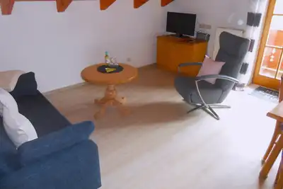 Image de Ferienwohnung, 1-3 Personen, 50 qm. , 1 Schlafzimmer, separate Küche, Kabel-Tv, Balkon, Wlan