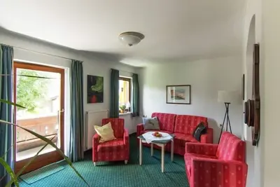 Image de Zwei-Raum-Ferienwohnung (2) 48qm, 2-4 Personen, Extra-Schlafzimmer, KĂĽche, Balkon