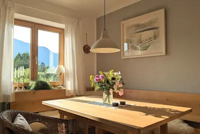 Image de Ferienwohnung 73 m², 1-4 Personen, Wohnküche, 2 Schlafzimmer, Bad/Wc, Tv, Wlan, Balkon, eigener Garten
