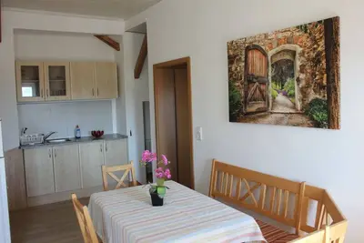 Image de Ferienwohnung Dg, 60m², 2 separate Schlafzimmer 2-5 Pers. , Du/Wc + Badewanne, Ostbalkon