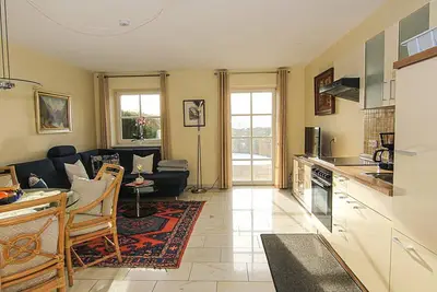 Image de Ferienwohnung für 1 bis 3 Personen, 45 qm, mit separatem Schlafzimmer, Wohn-/Schlafraum und Terrasse
