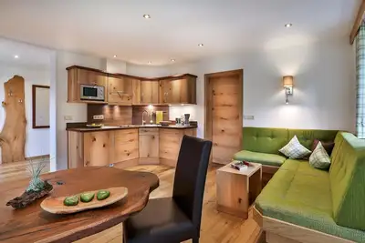 Image de Halsalm- 2-Zimmer Ferienwohnung, 2 Pers. , Dusche/Wc, Südbalkon, 50 qm, Tv, Küche, separates Schlafzimmer, inkl. Frühstück