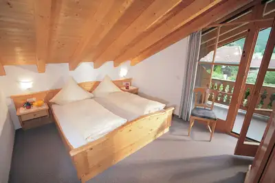 Image de Ferienwohnung 4, 2 Personen, 50 qm. , 1 Schlafzimmer, Du/Wc, Tv, Zimmersafe, Balkon