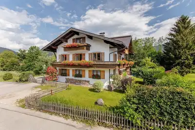 Image de Ferienwohnung Loferau 4 -  47 m² für 2-3 Personen, 1 Schlafzimmer, Wohnküche mit Sitzgruppe und Süd-Balkon