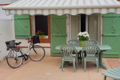 Image de Maison de Vacances à La Tranche-sur-Mer avec Piscine, à 350m de la Plage, 4 Couchages
