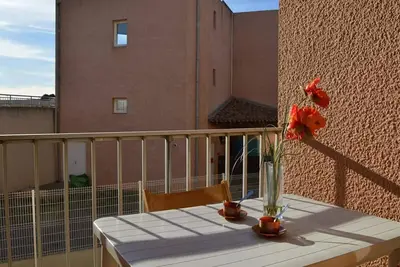 Image de Appartement T2 à Saint Pierre la Mer, proche plage, loggia sud, parking, animaux acceptés