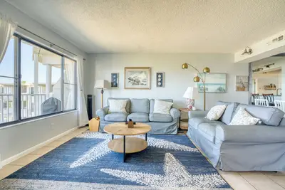 Image de Vue directe sur l'océan avec mobilier flambant neuf situé au Colony Reef Club 3403