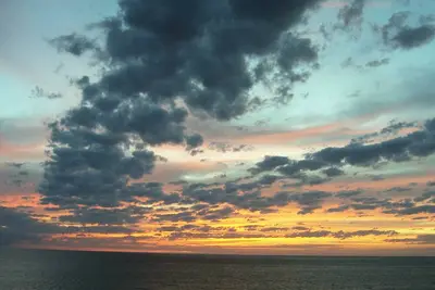 Vue sur le lac Michigan, couchers de soleil spectaculaires!