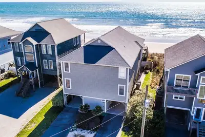 Image de Beach THÉRAPIE: 3 Br / 3 Ba en bord de mer à Surf City, pour 8 personnes