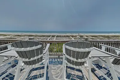Image de Twin Palms: 4 Br / 3 Ba en bord de mer à Topsail Beach, pour 8 personnes