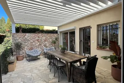 Image de Villa climatisée piscine proche vieux village st paul, plages et commodités