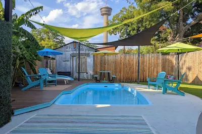 Image de Southtown / Downtown 2/2-home w / piscine et spa - Ă pied de Alamo & Convention Center