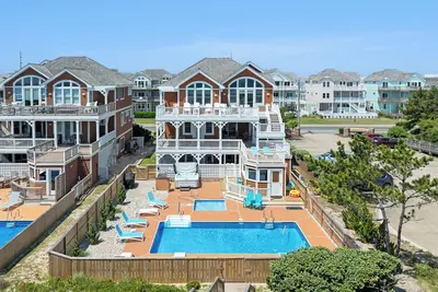 Image de Satisfaction: 8 Br / 9 Ba maison �� Nags Head, pour 24 personnes