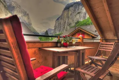 Image de Penthouse avec des vues spectaculaires. 8 personnes.