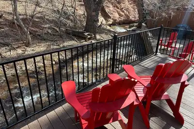 Image de Cabine de Creekside à distance de marche du centre-ville de Manitou Springs Lic # 9244