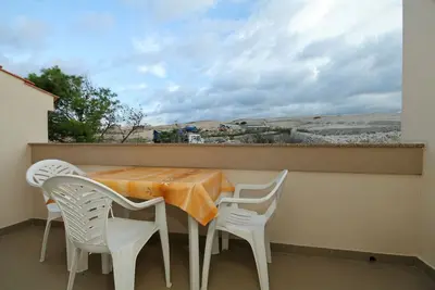 Image de Appartement d'une chambre prés de la plage Kustici, Pag (A-6376-g)