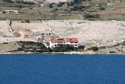 Appartement d'une chambre prés de la plage Kustici, Pag (A-6376-i)