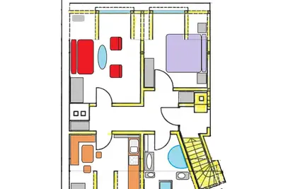 Image de Ferienwohnung Maisonette, 50qm, 1 Schlafzimmer, max. 3 Personen