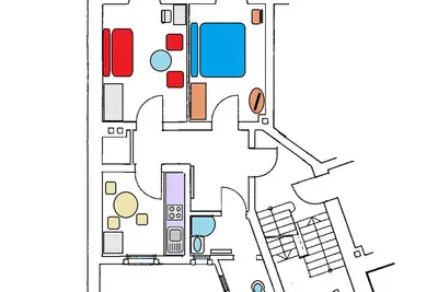 Image de Ferienwohnung Family, 60qm, 1 Schlafzimmer, max. 4 Personen