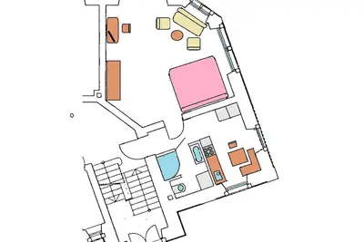 Image de Ferienwohnung Royal, 50qm, 1 Schlafzimmer, max. 2 Personen