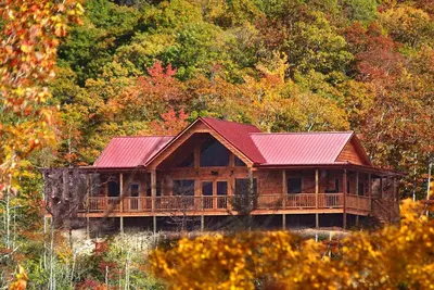 Image de Black Bear Lodge At Deep Creek Marque nouvelle cabine Mtn Vues, ​​Polar exprès 1. mile