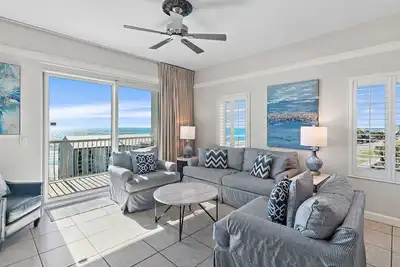 Image de *** Regardez *** Nouveau Remodel Beach Retreat 411 Animaux acceptés, dernier étage pour 11 personnes