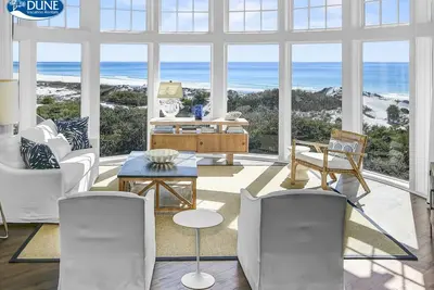 Image de Golf Front Penthouse Condo -407 Compass Point 1, WaterSound - Chariot De Golf disponible - Vues de toutes les chambres, 3 Br, Slps 8