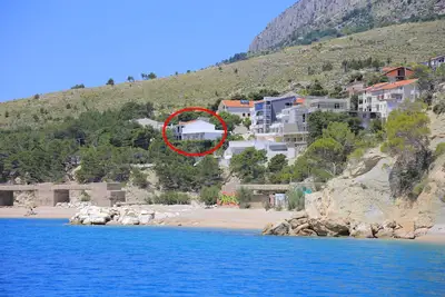 Image de Appartement d'une chambre prés de la plage Lokva Rogoznica, Omis (A-2762-b)