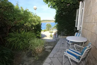 Image de Appartement d'une chambre avec la terrasse et la vue sur le mer Vis (A-1155-a)