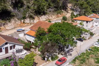 Image de Appartement d'une chambre avec le balcon et la vue sur le mer Baie Vela Stiniva, Hvar (A-14511-c)
