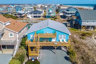 Image de Boyd: 4 Br / 2 Ba en bord de canal Ă Topsail Beach, pour 8 personnes