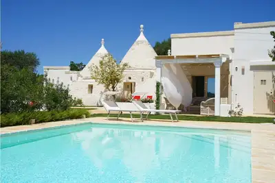 Charmante villa Trulli avec piscine privée, barbecue, wifi