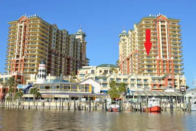 Image de Emerald Grande Corner Unit 505⛵⛵⛵Vue imprenable sur le golfe et la promenade du port😎3br / 3ba