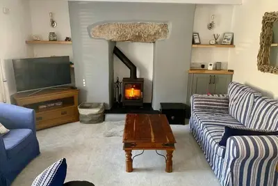 Maison de pêcheur du XIXe siècle près du port et de la plage de Porthleven