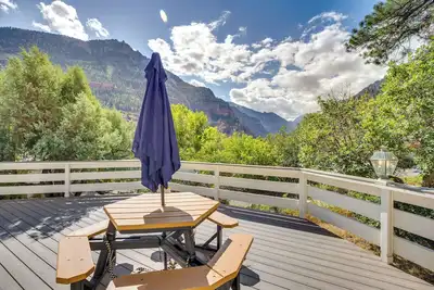 Image de Accueil avec vue sur la montagne de San Juan - 2 miles à Ouray!
