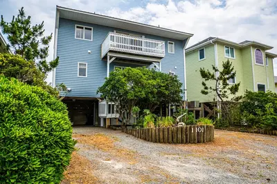 Image de Sea ~ Duction: 3 Br / 2 Ba bord de mer Ă Topsail Beach, pour 6 personnes