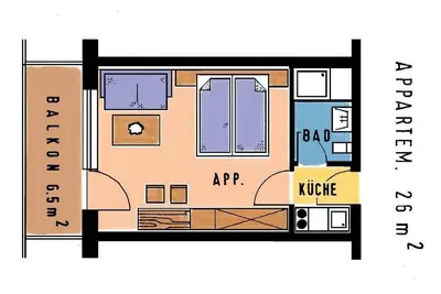Image de Appartement d'une pièce avec massage et pratique du spa