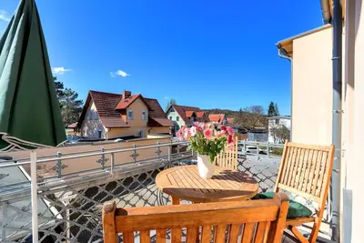 Image de Villa Ostseewarte Whg. 12, Balcon Sud, Ascenseur - Villa Ostseewarte, Strandnah, teilw. Lake View,