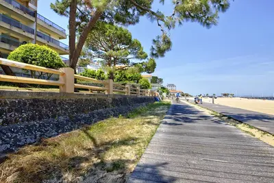 Image de Arcachon: T2 Accès Privé Plage, Balcon, Parking