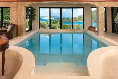 Image de Bassin! Jacuzzi! Vues du coucher du soleil!