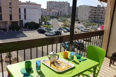 Image de Grand studio avec terrasse proche du port de Saint Cyprien -3rm168