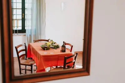 Image de Appartement avec climatisation, piscine, Wifi, Tv, vue panoramique, près de Greve In Chianti