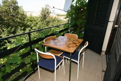 Image de Appartement d'une chambre avec le balcon Jadranovo, Crikvenica (A-5533-a)